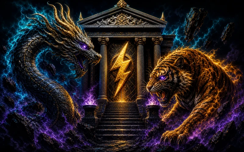 Dragon Tiger Gate, slot Habanero, ikon game