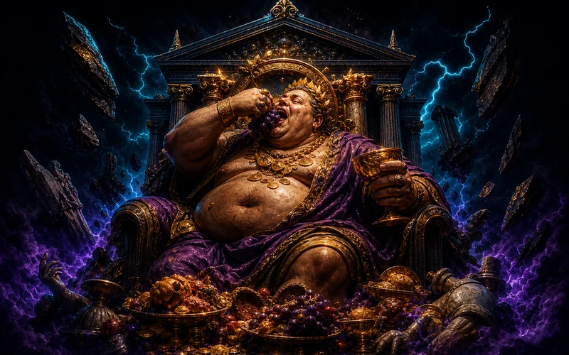 Gluttony, slot Nolimit City, ikon game