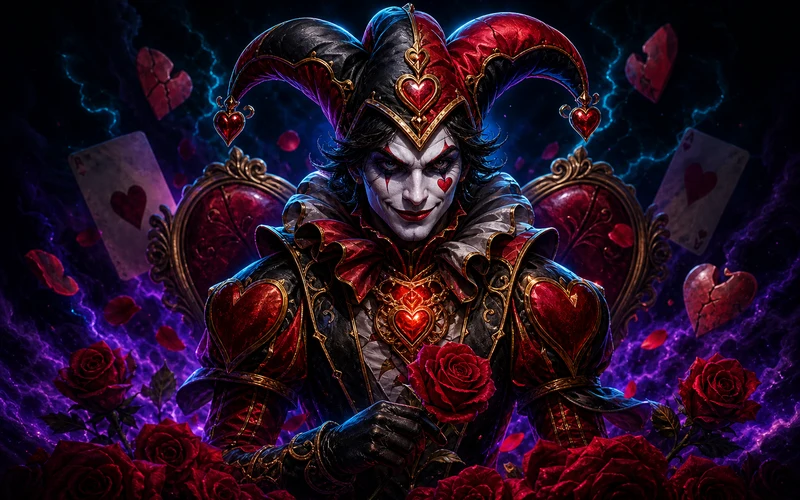 Love Joker, slot Play'n GO, ikon game