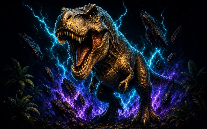 Raging Rex, slot Play'n GO, ikon game