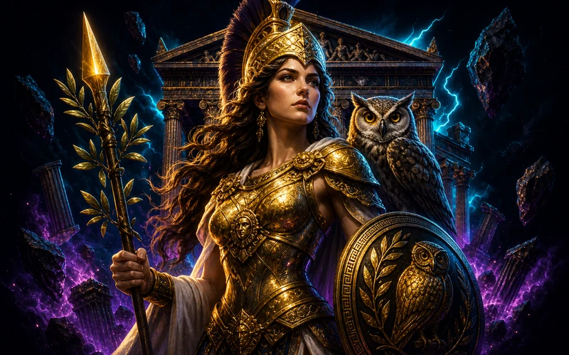 Rise of Athena, slot Play'n GO, ikon game