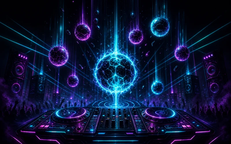 Techno Tumble, slot Habanero, ikon game