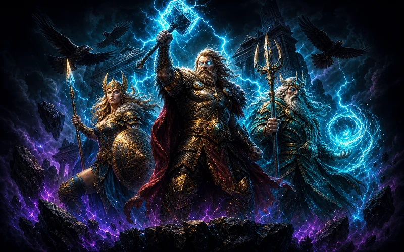 Thunderstruck II, slot Microgaming, ikon game