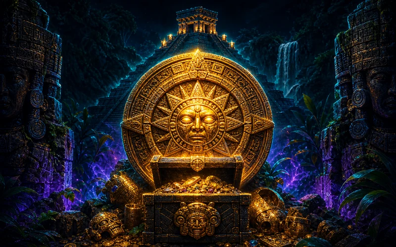 Treasures of Aztec, slot PG Soft, ikon game